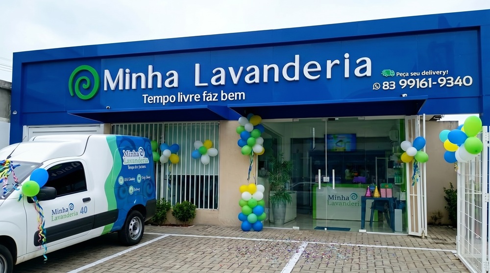 Minha Lavanderia Manaíra comemora três anos com desconto de 25% e sorteio de presentes