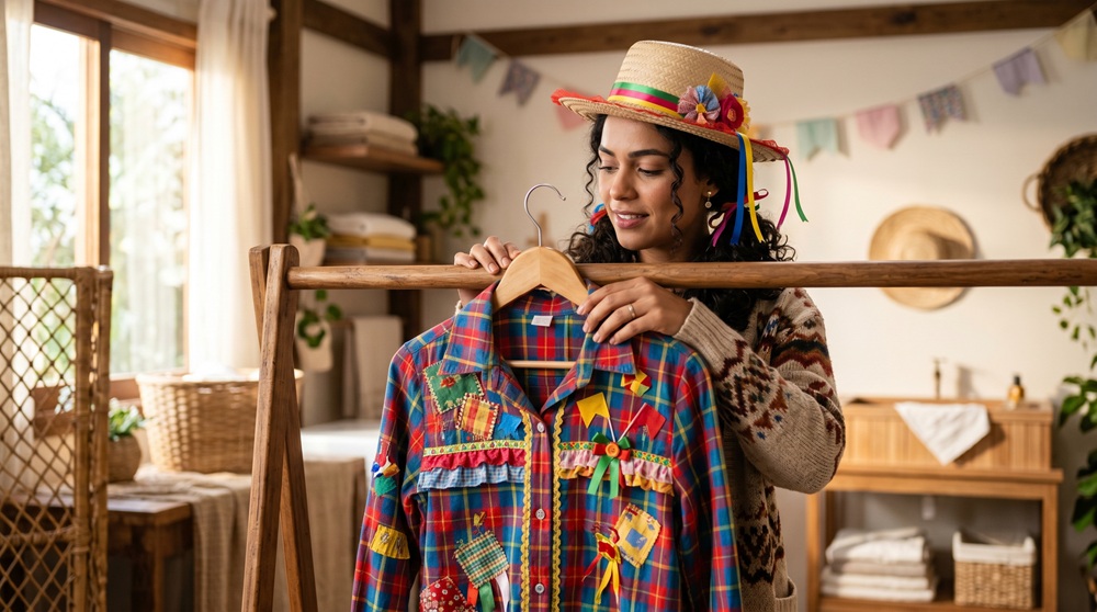 Especialista orienta como higienizar e armazenar roupas juninas para preservar tecidos, cores e aplicações