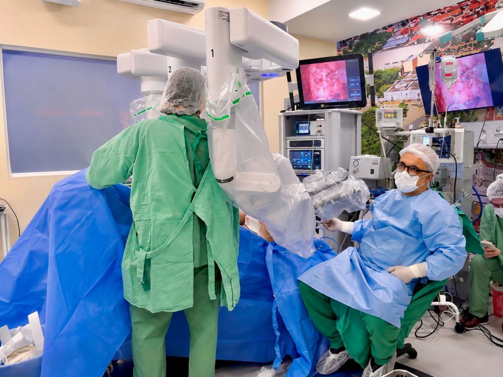 Primeiro Robô Da Vinci Xi da PB completa um ano com mais de 160 cirurgias realizadas no Hospital Laureano