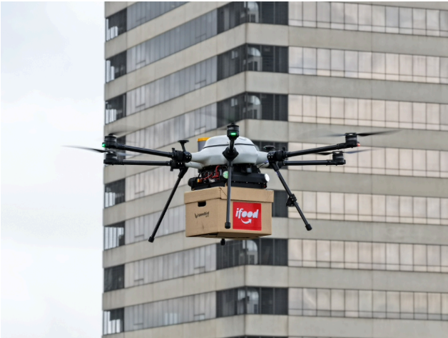 iFood inicia entregas com drones na Grande São Paulo e amplia operação logística
