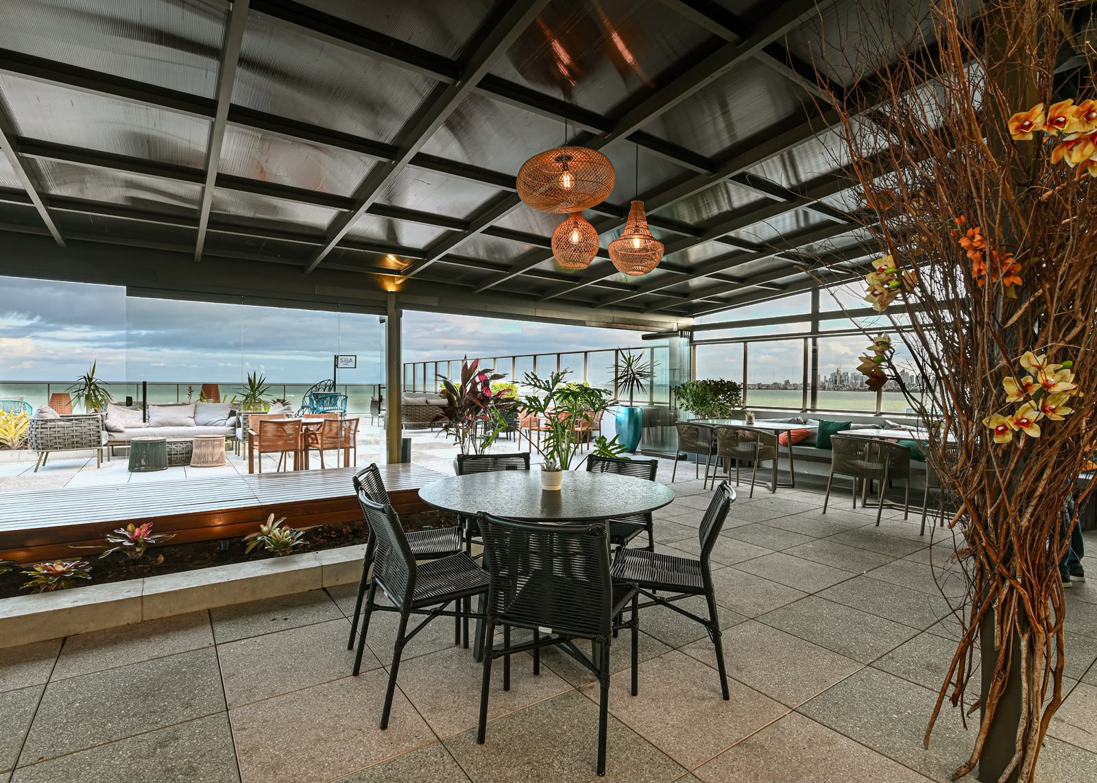 sea rooftop