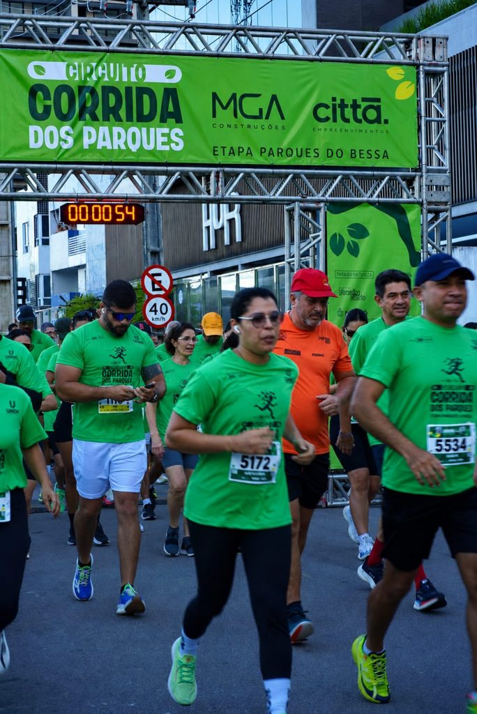 Corrida dos Parques promove esporte e preservação ambiental em João Pessoa