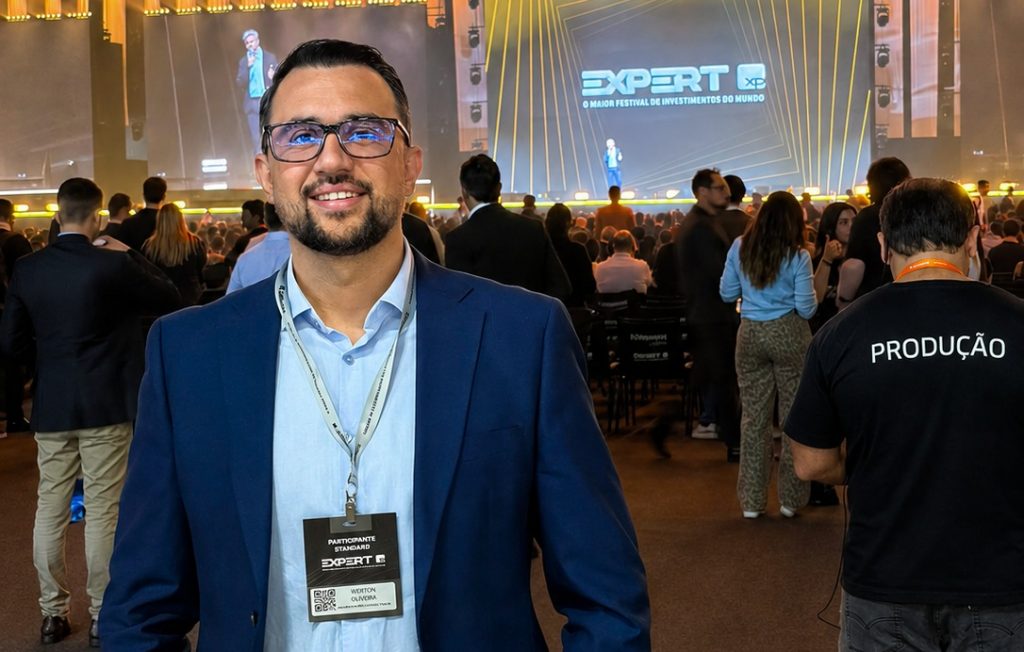 Presidente do Corecon-PB participa da Expert XP, maior evento de economia do país
