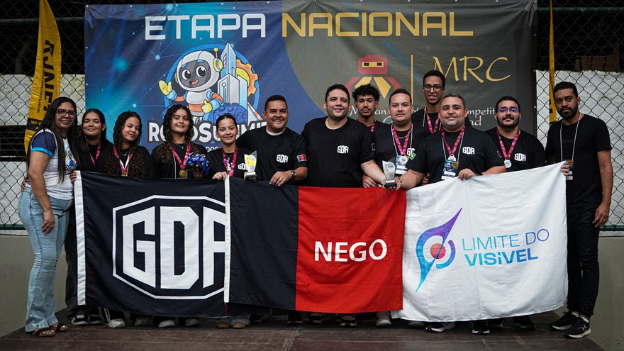 Paraíba conquista 10 troféus em competição nacional de robótica no Rio de Janeiro