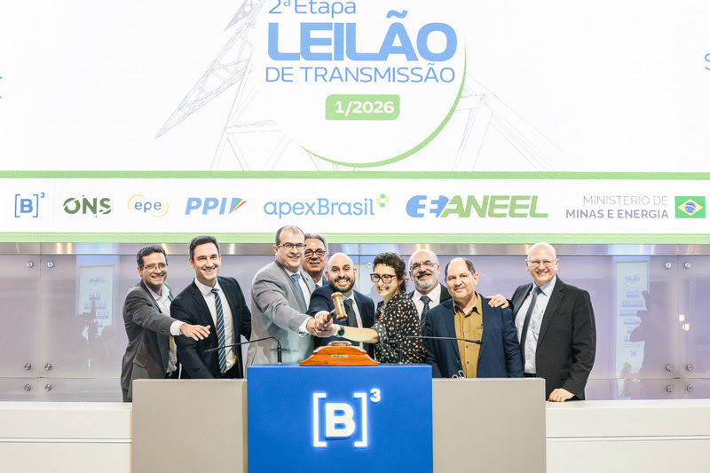 ANEEL realiza leilão de transmissão de energia elétrica na B3