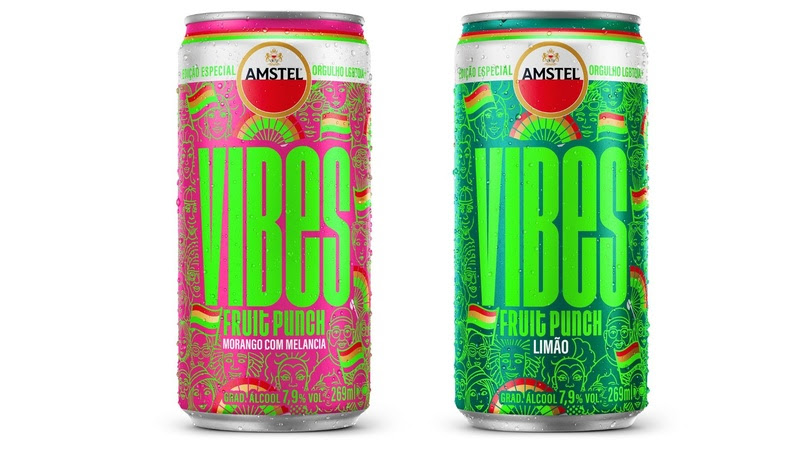 Amstel Vibes lança edição especial e destina receita para instituições LGBTQIAPN+
