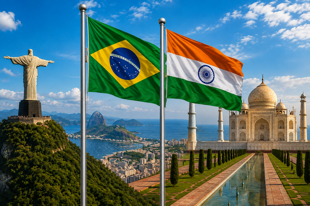 Brasil mira mercado de 1,5 bilhão de pessoas com acordo turístico com a Índia