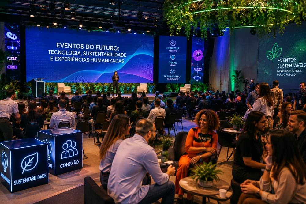 Economia criativa: eventos do futuro unem tecnologia, sustentabilidade e experiências humanizadas