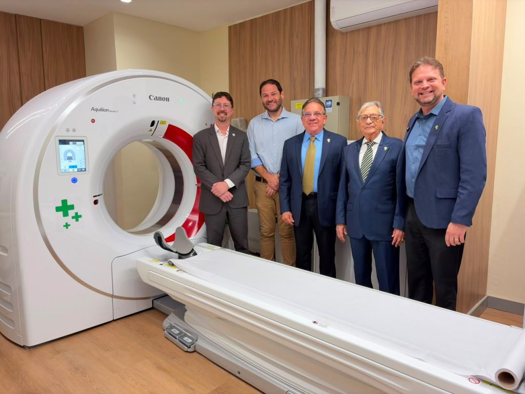 Hospital Laureano inaugura novo tomógrafo e Memorial em alusão aos 75 anos da FNL