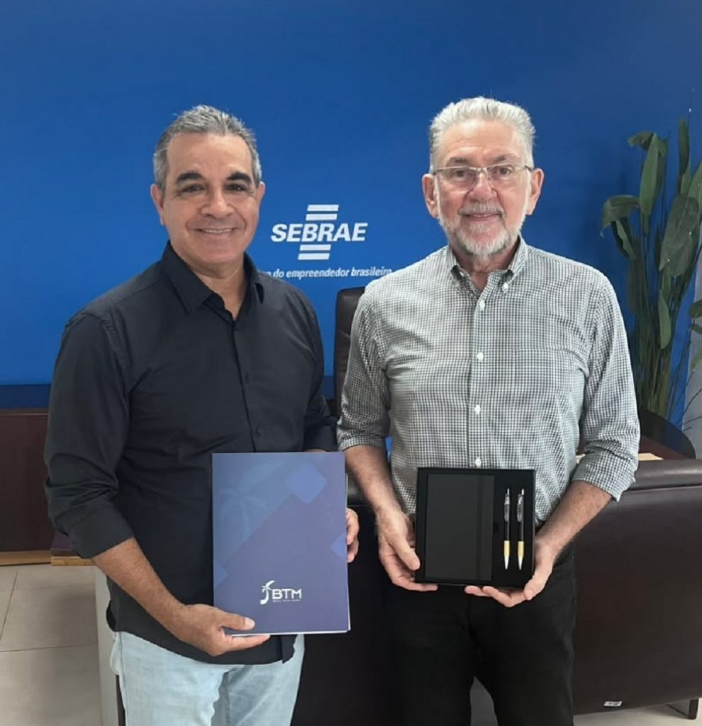 Breno Mesquita convida superintendente do Sebrae-PB para abertura do BTM 2026
