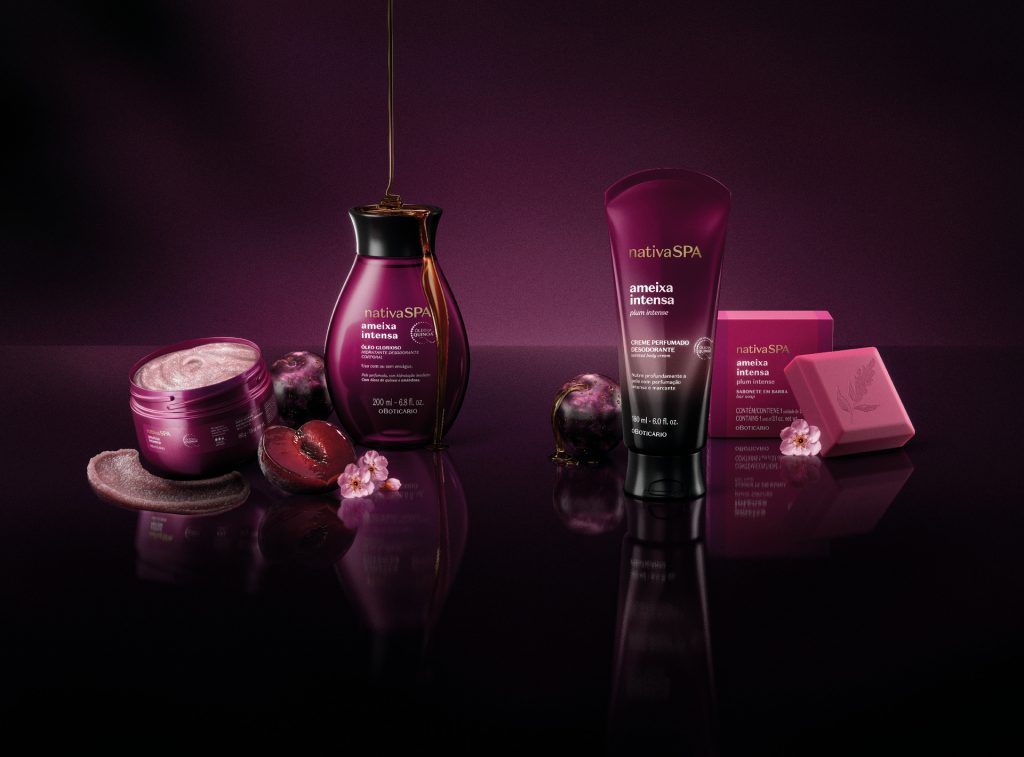 O Boticário distribui brindes em dobro no lançamento de Nativa SPA Ameixa Intensa
