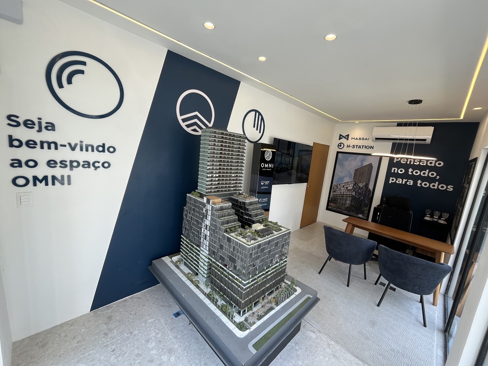 OMNI Life & Health ganha estande de vendas durante avanço das obras em João Pessoa