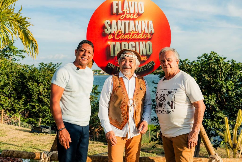 Santanna, Flávio José e Targino Gondim levam “Três Nordestinos” ao Teatro Pedra do Reino, dia 01 de outubro