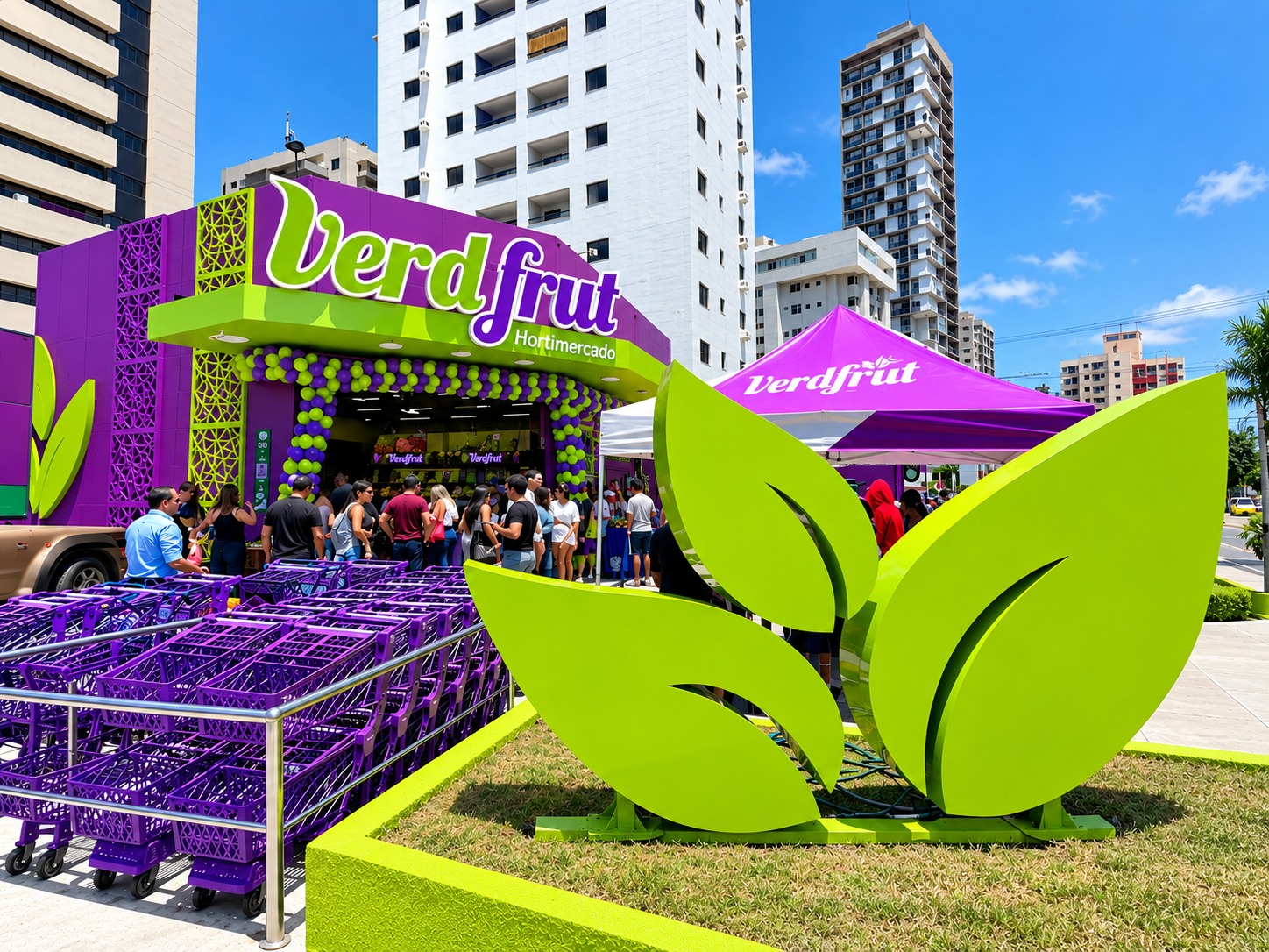 Verdfrut inaugura terceira loja em João Pessoa com espaço Wellness e ambiente pet friendly