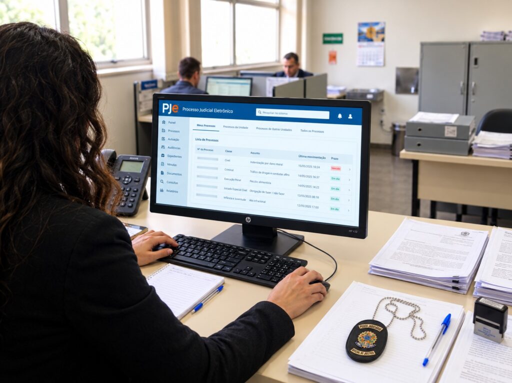 Oficiais de Justiça da Paraíba pedem acesso ampliado ao PJe para localizar devedores