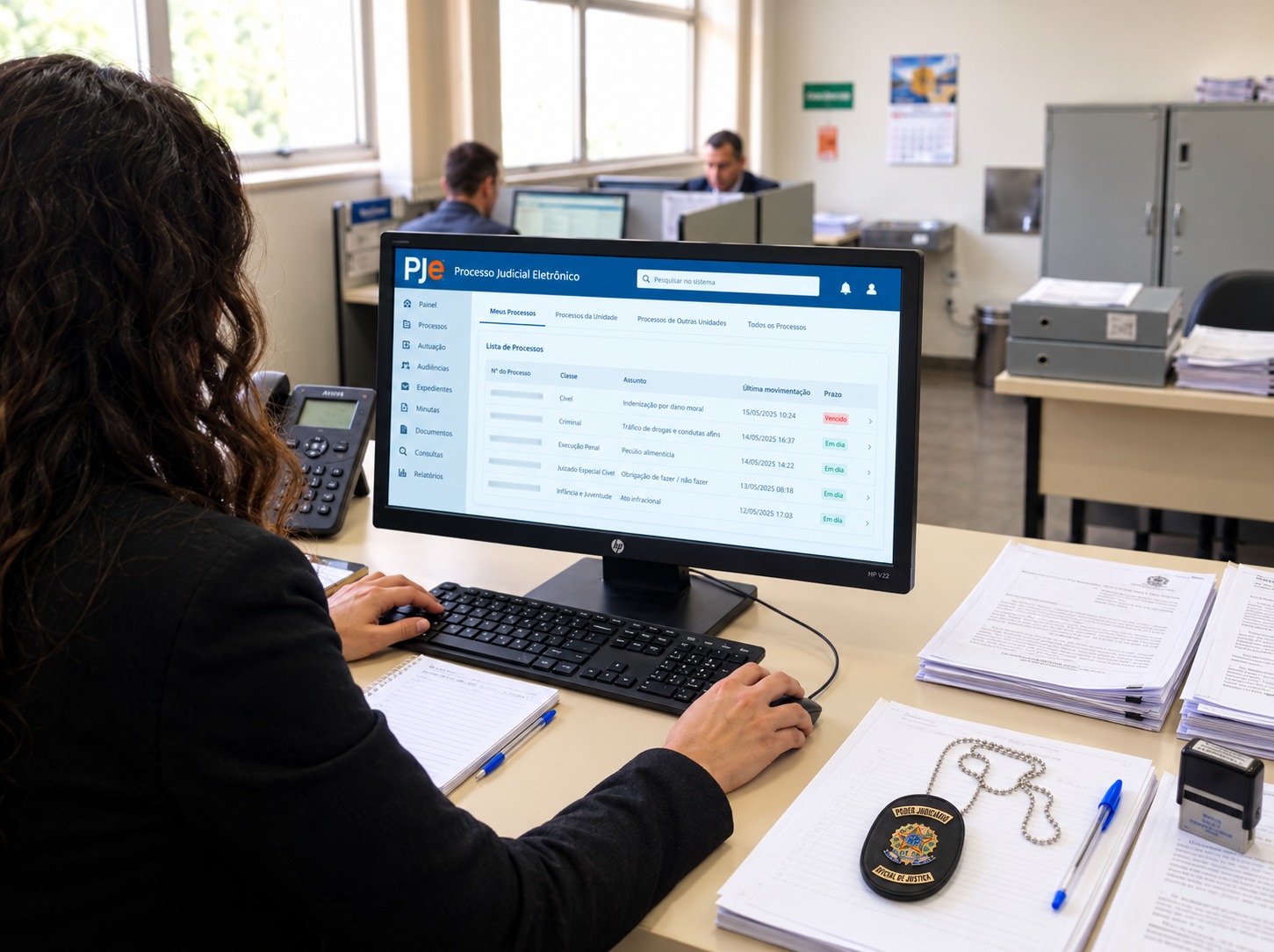 Oficiais de Justiça da Paraíba pedem acesso ampliado ao PJe para localizar devedores