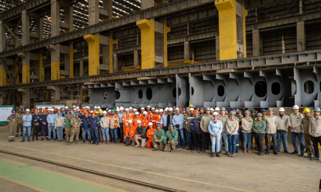 Estaleiro no Rio Grande do Sul começa a construir navios encomendados pela Transpetro